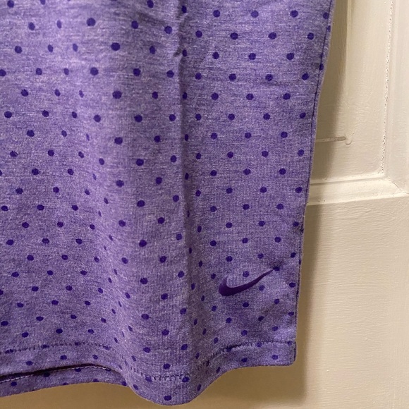 Nike Dri-Fit Touch Club Boyfriend Polka Dot Top - Picture 4 of 5